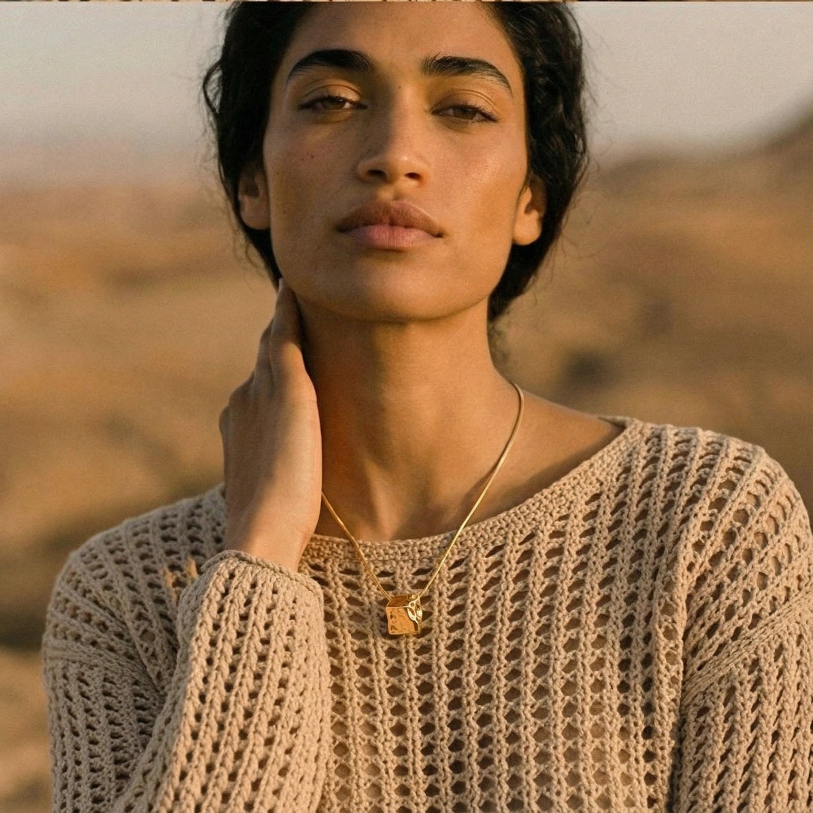 Collier Cube Script Amour