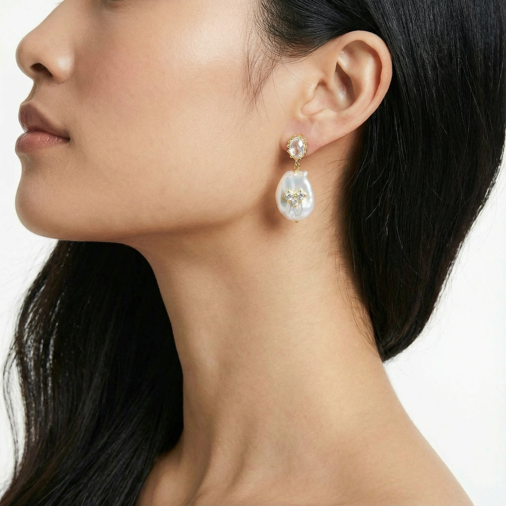 Gouttes de Perles Clair de Lune